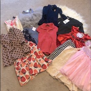Bundle of girl dresses